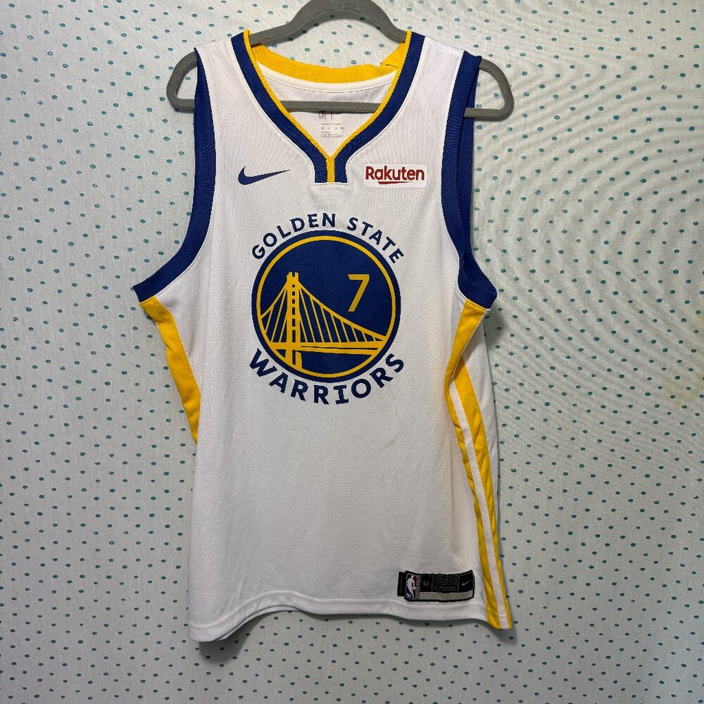 NWT Golden State Warriors Eric Paschall Nike Dri-Fit NBA Basketball Jersey